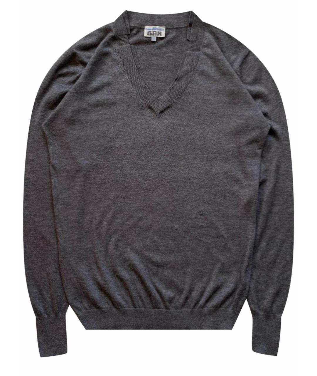 VIVIENNE WESTWOOD Серый кашемировый джемпер / свитер, фото 1
