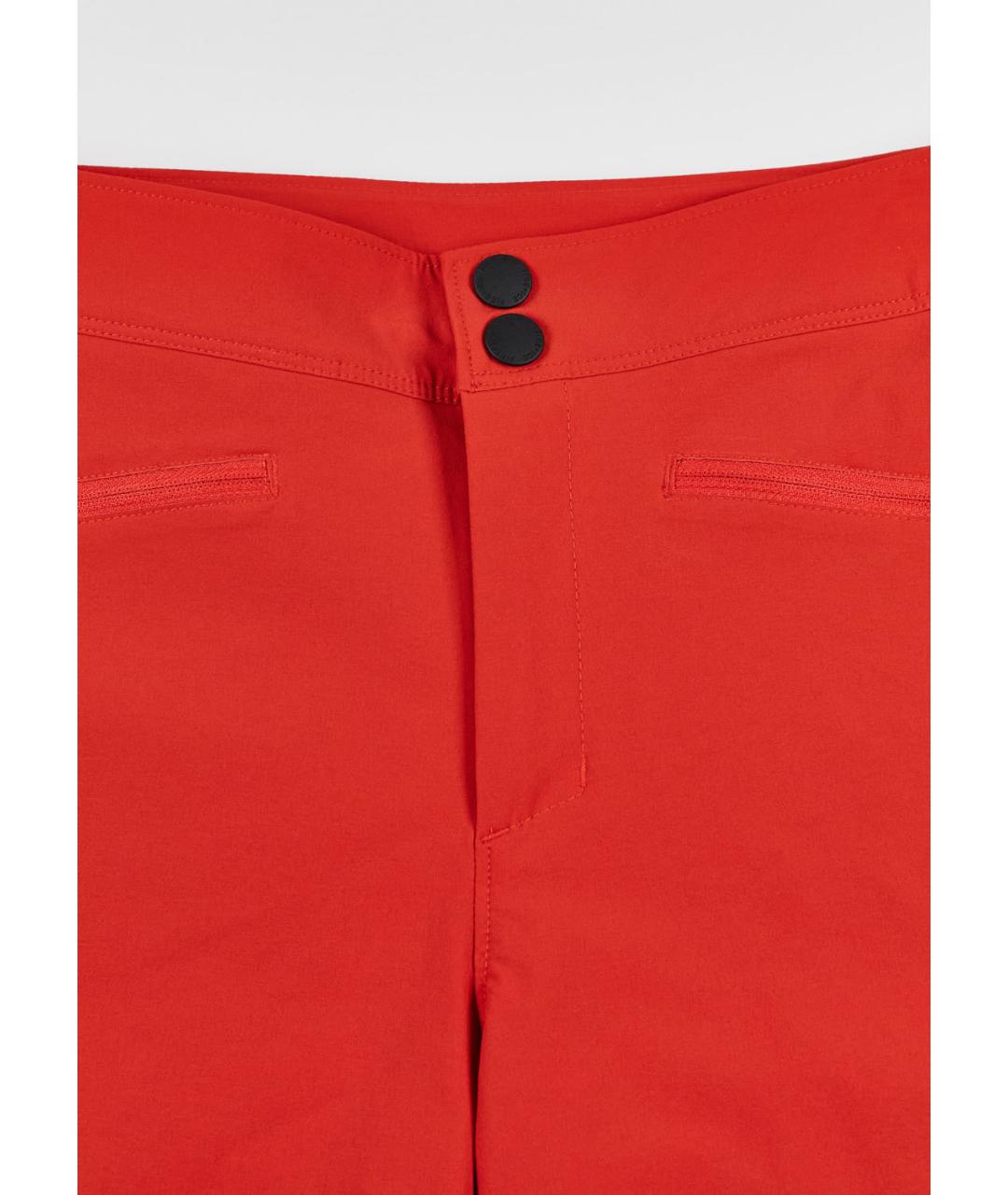 BOGNER Красные полиамидовые шорты, фото 4