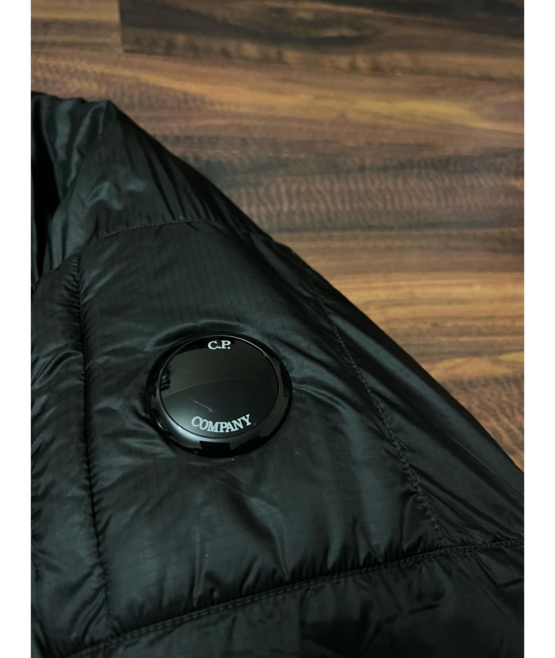 CP COMPANY Черная полиэстеровая куртка, фото 3