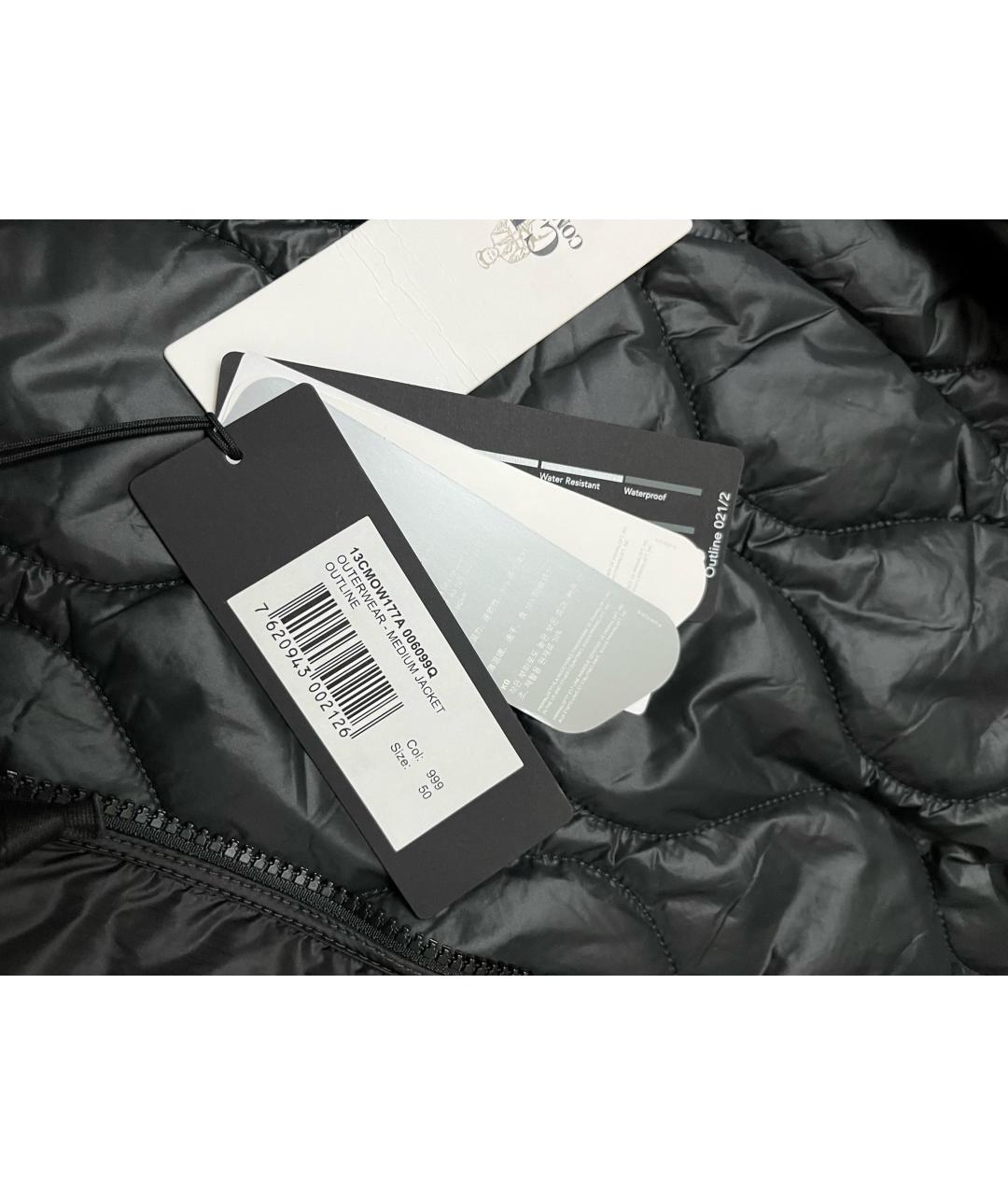 CP COMPANY Черная полиэстеровая куртка, фото 5