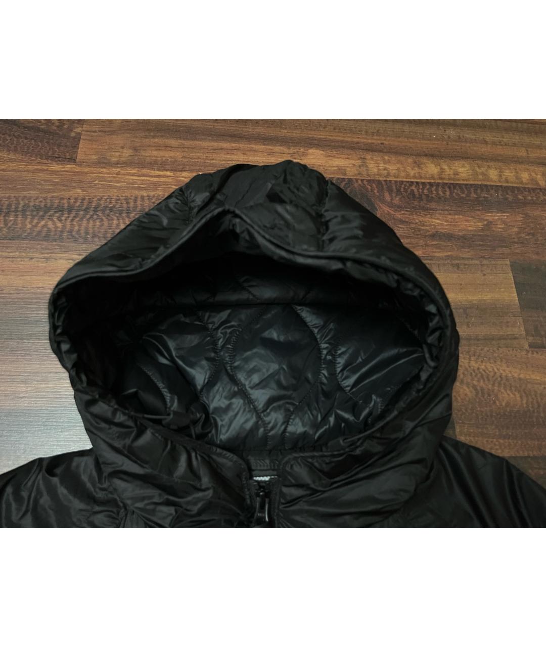 CP COMPANY Черная полиэстеровая куртка, фото 4