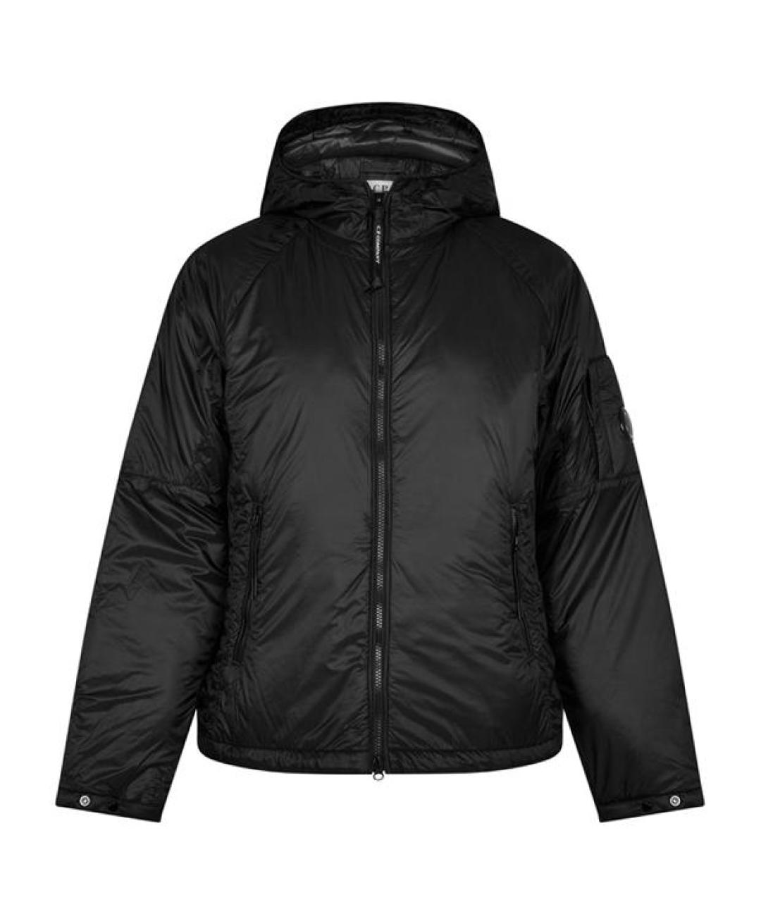 CP COMPANY Черная полиэстеровая куртка, фото 1