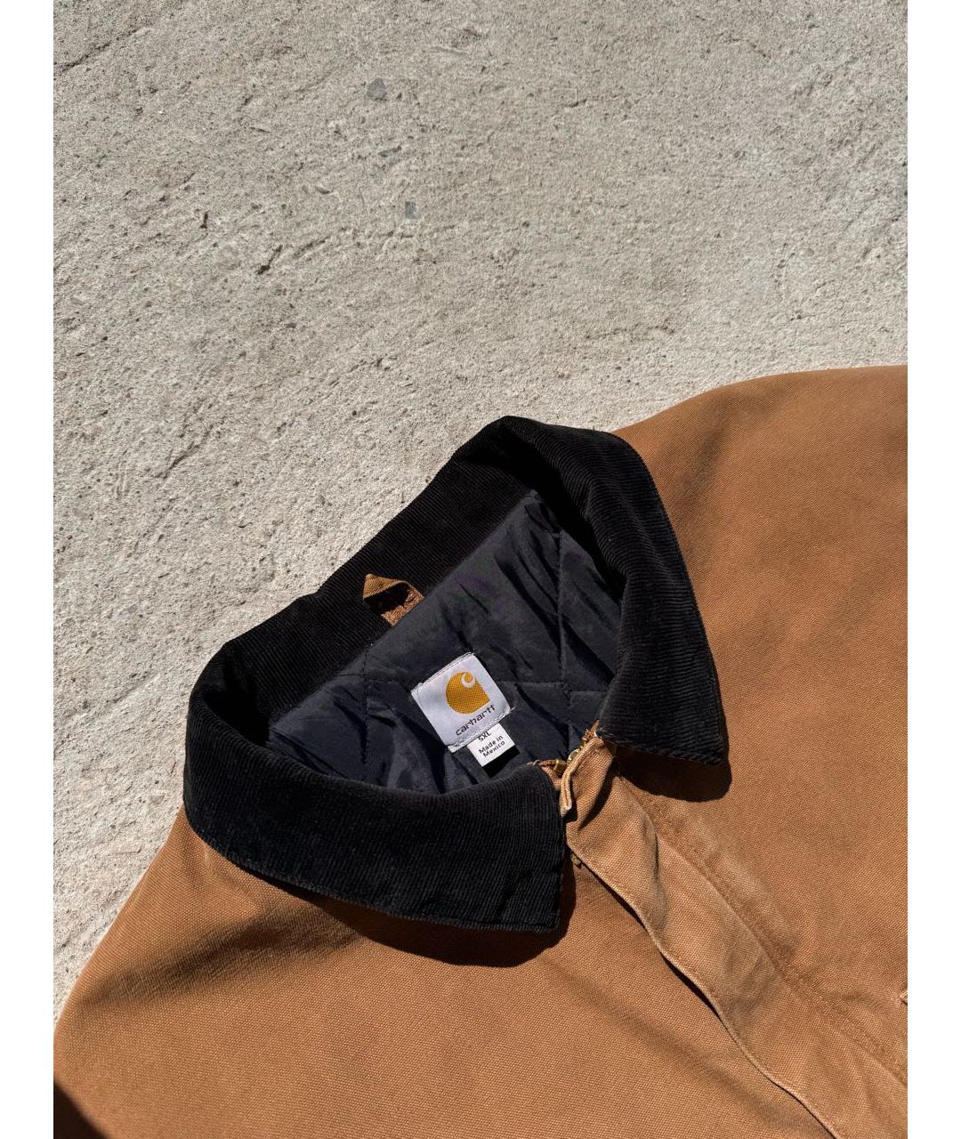 CARHARTT Горчичная хлопковая куртка, фото 2