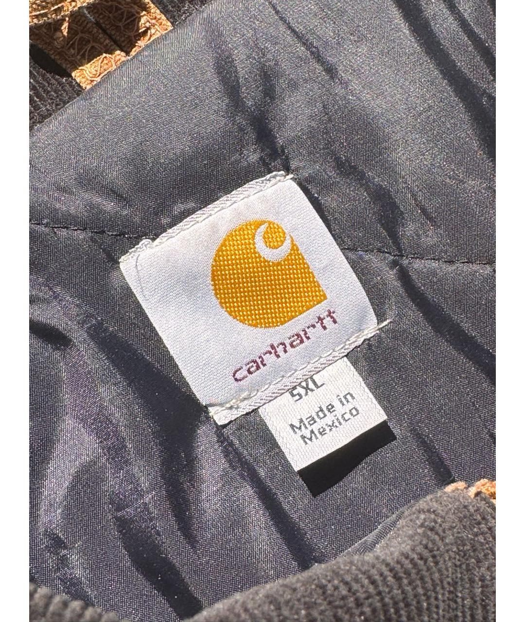 CARHARTT Горчичная хлопковая куртка, фото 5