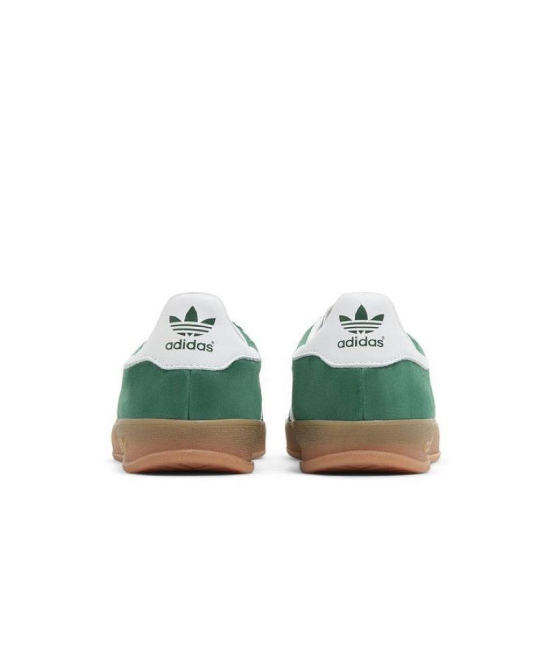 ADIDAS Зеленые замшевые кроссовки, фото 5