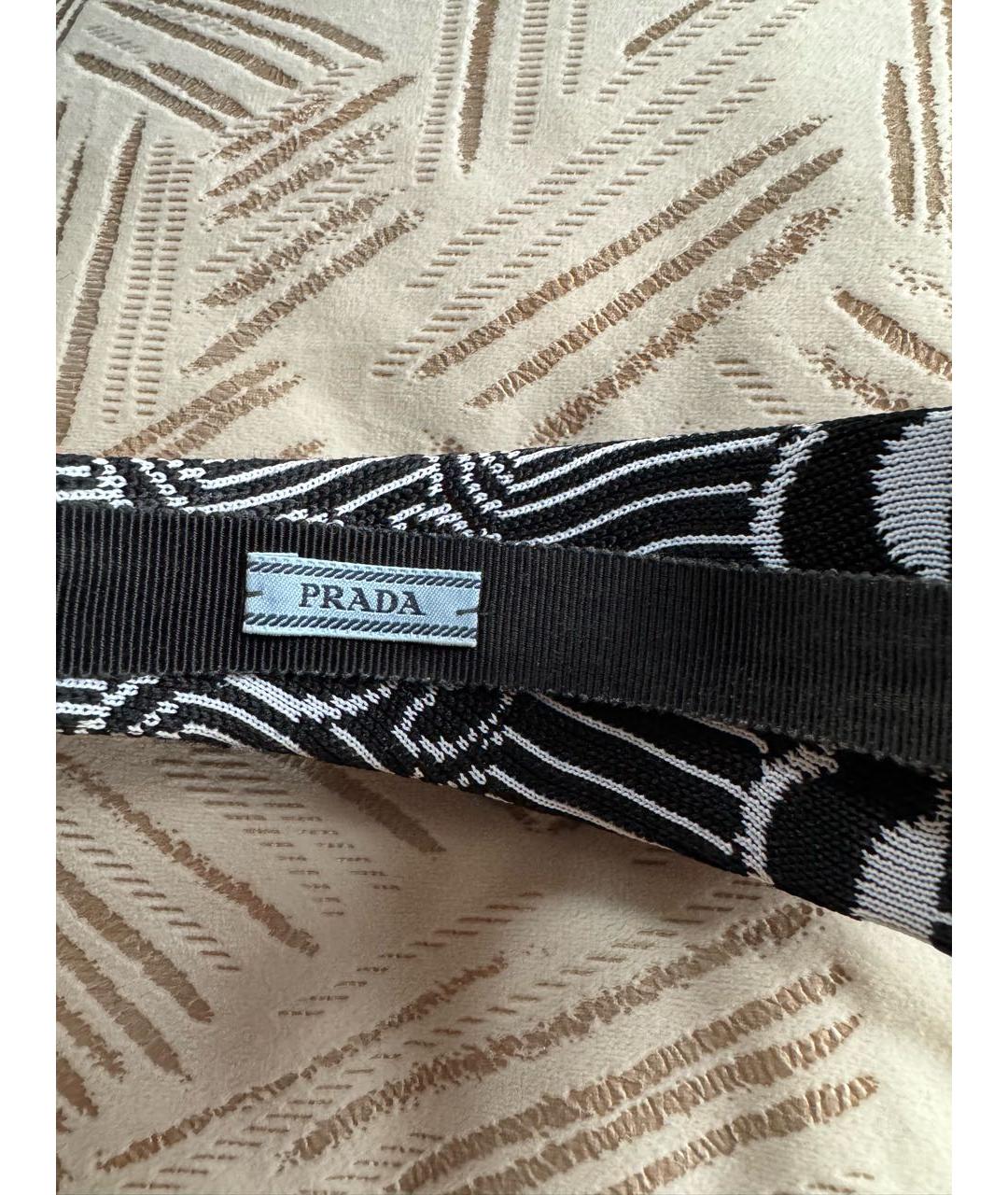 PRADA Черный ободок, фото 4