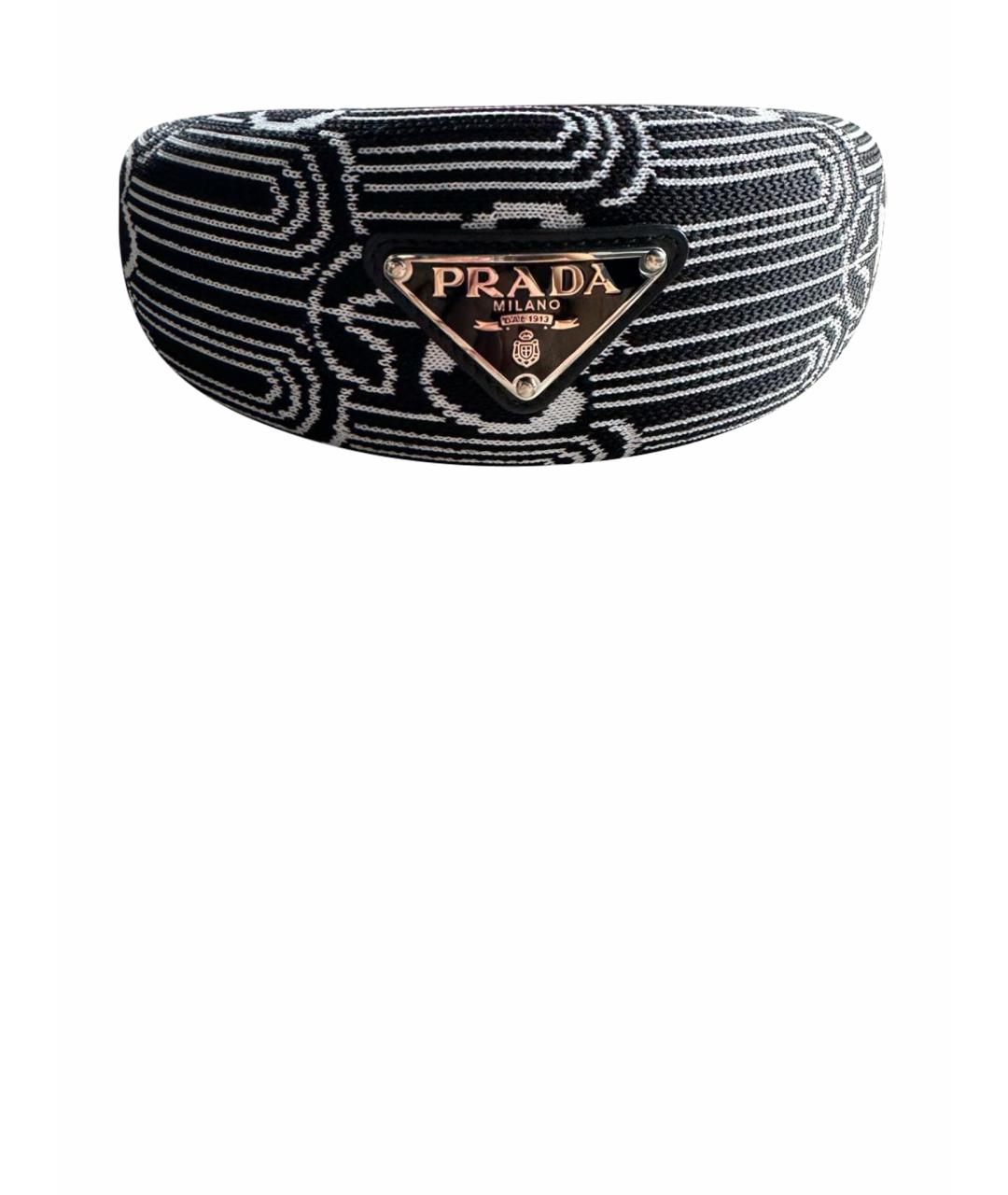 PRADA Черный ободок, фото 1