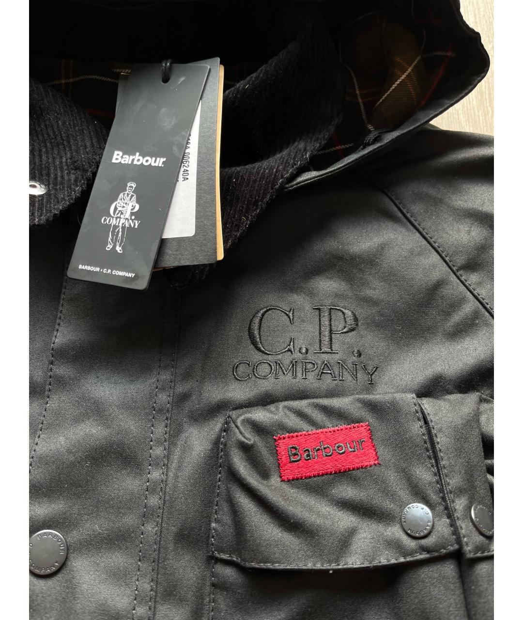 CP COMPANY Черная хлопковая куртка, фото 4