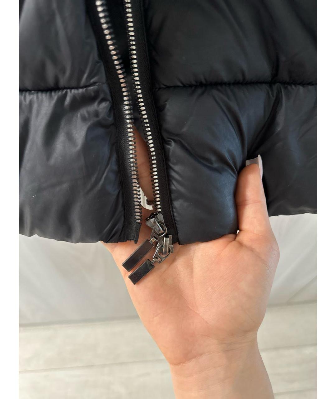 GIANFRANCO FERRE Черная полиамидовая куртка, фото 6