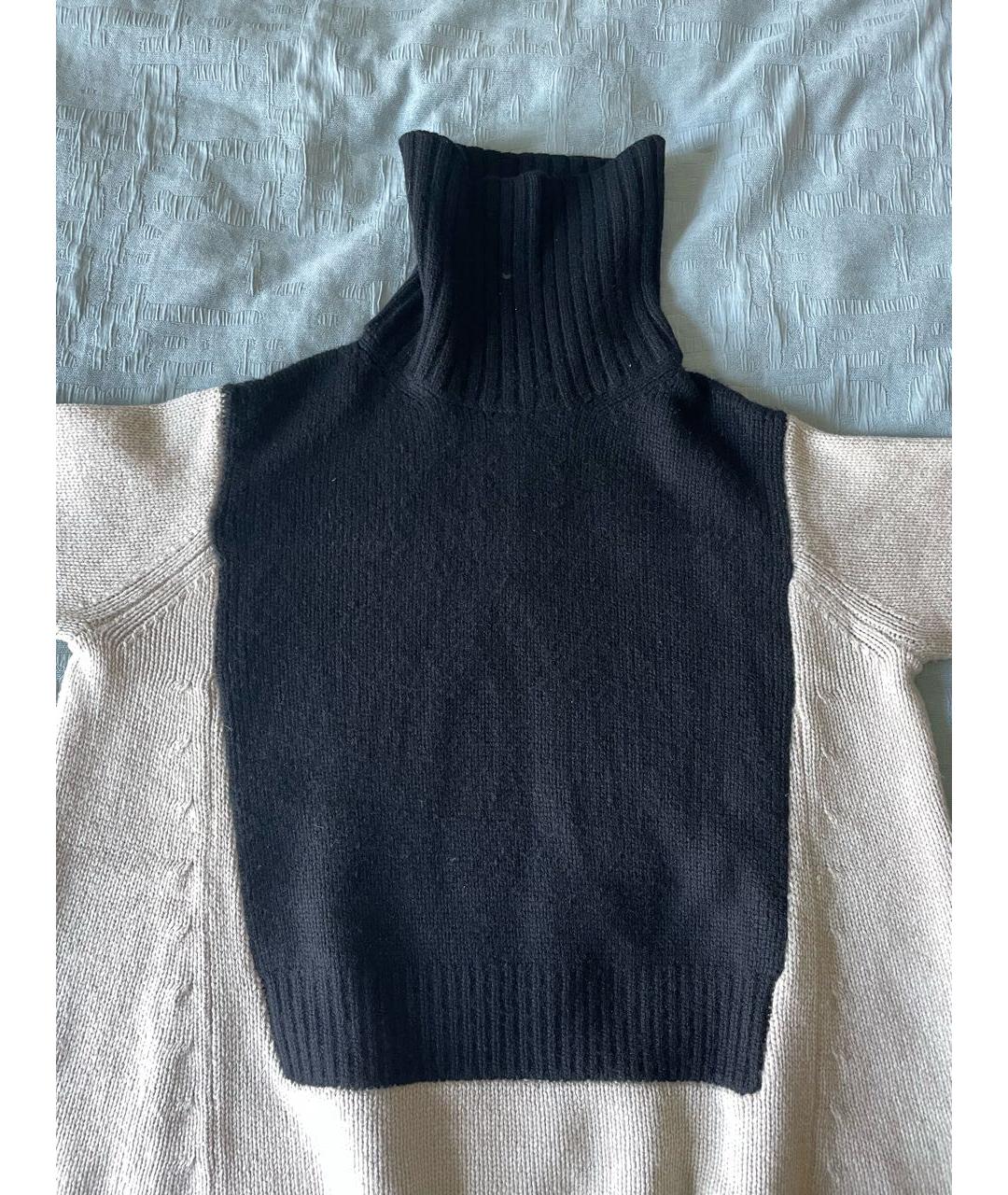 CELINE PRE-OWNED Бежевый кашемировый джемпер / свитер, фото 7