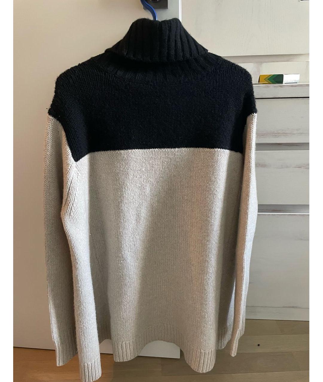 CELINE PRE-OWNED Бежевый кашемировый джемпер / свитер, фото 2
