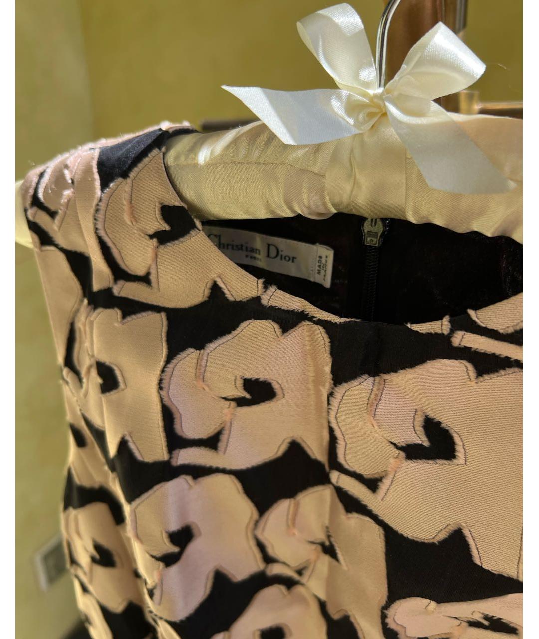 CHRISTIAN DIOR PRE-OWNED Розовое полиэстеровое повседневное платье, фото 3