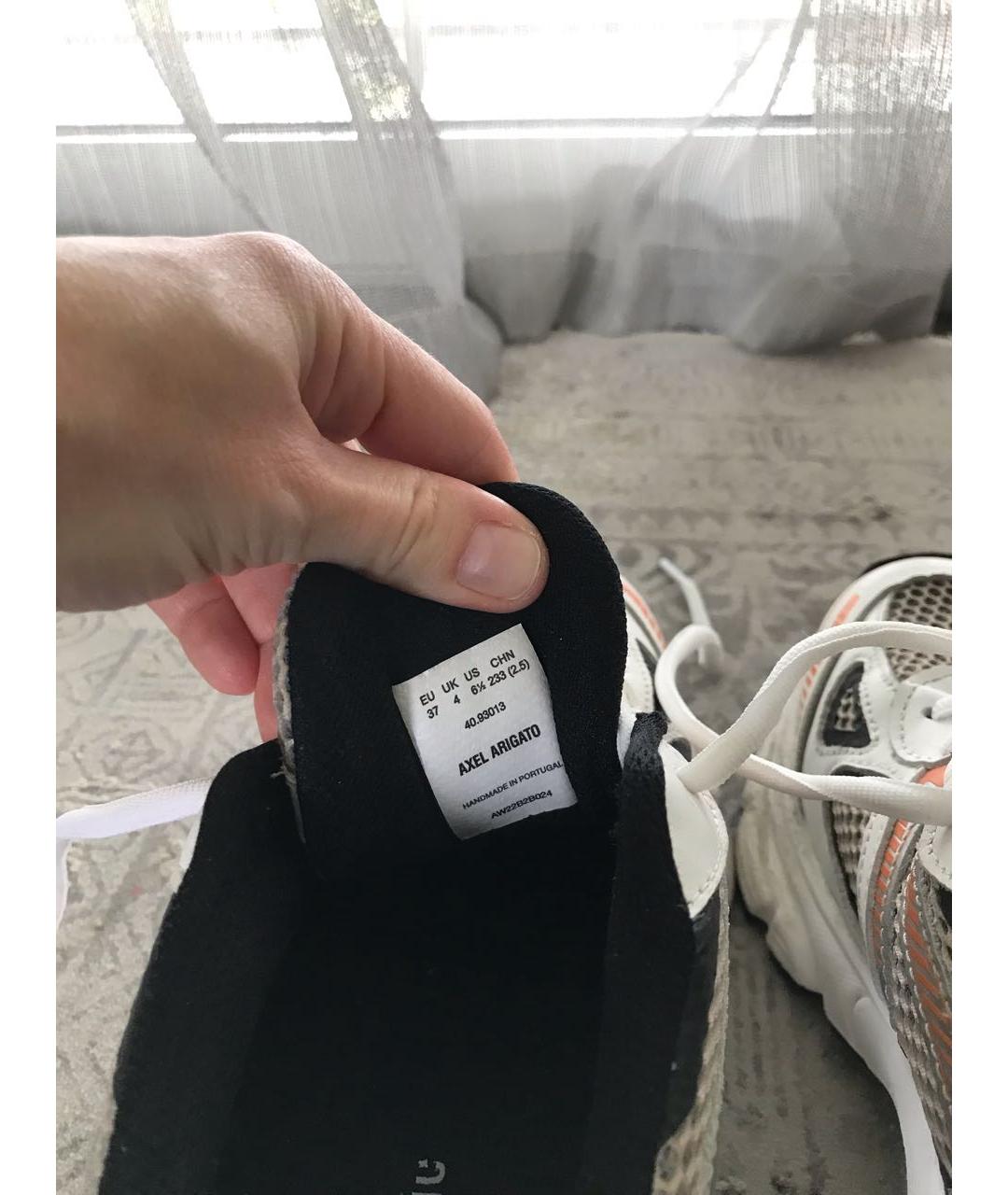 AXEL ARIGATO Белые кожаные кроссовки, фото 5