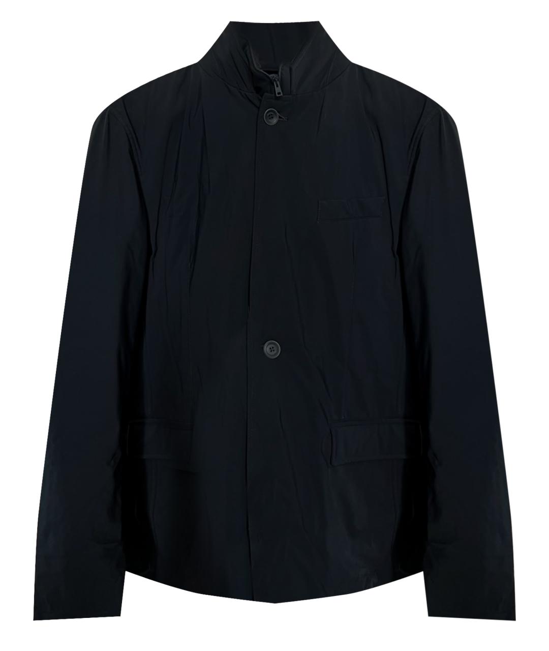 HERNO Темно-синяя куртка, фото 1