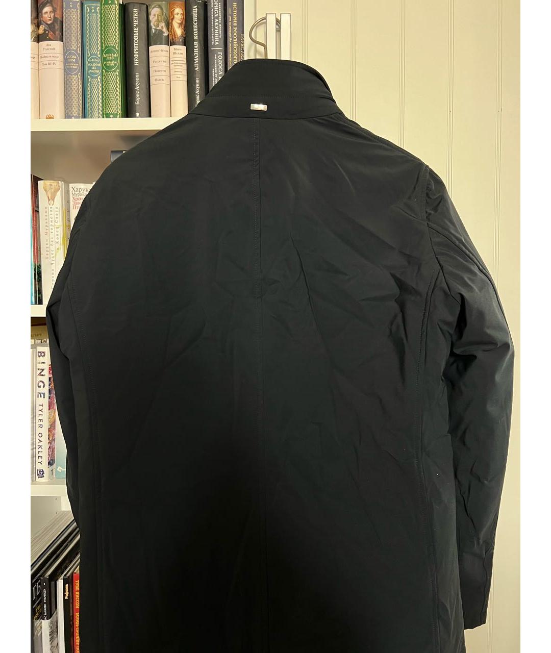 HERNO Темно-синяя куртка, фото 2
