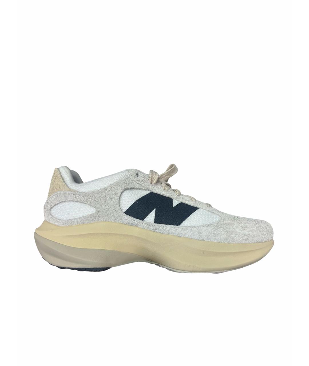 NEW BALANCE Бежевые замшевые низкие кроссовки / кеды, фото 1