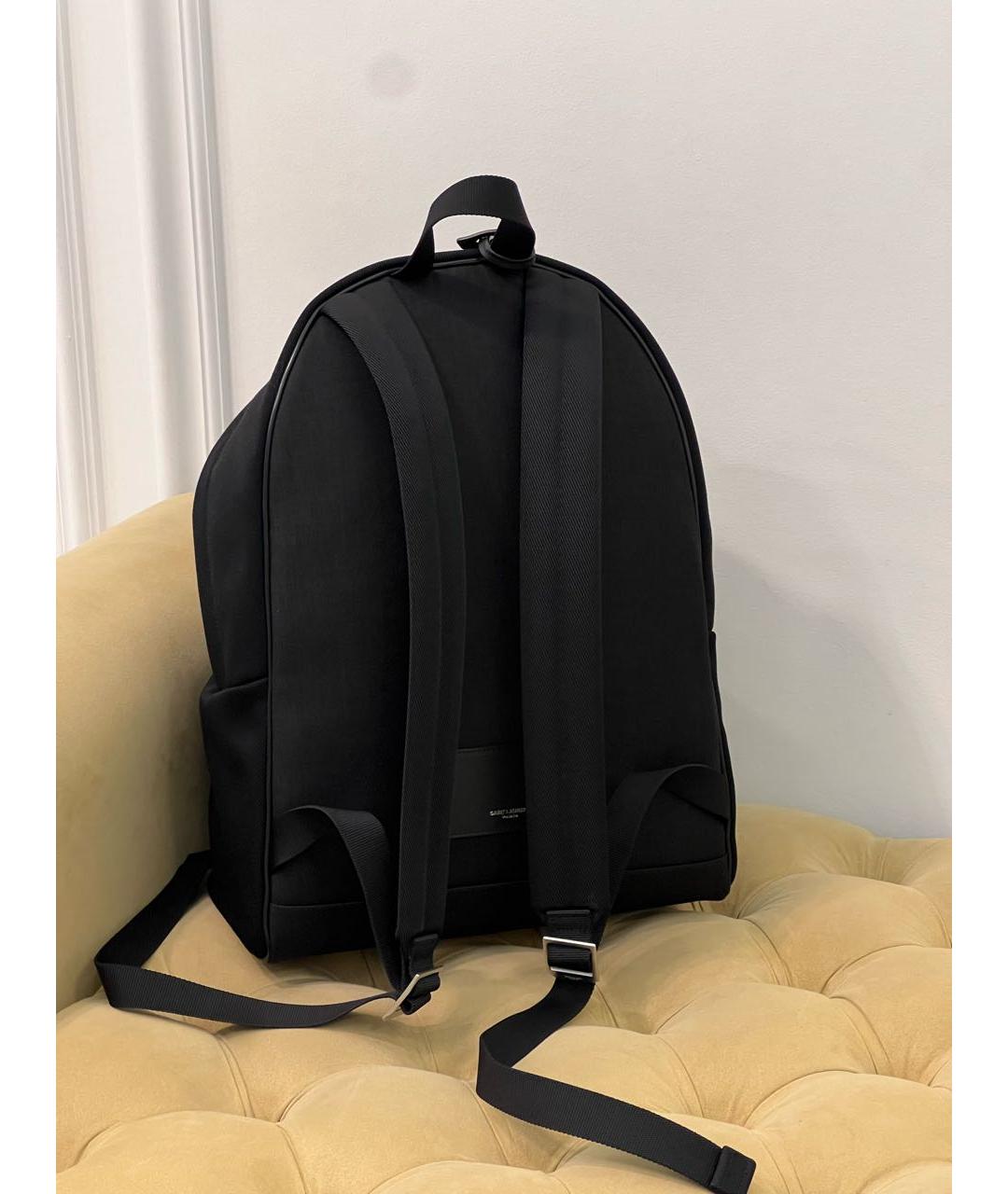 SAINT LAURENT Черный рюкзак, фото 3