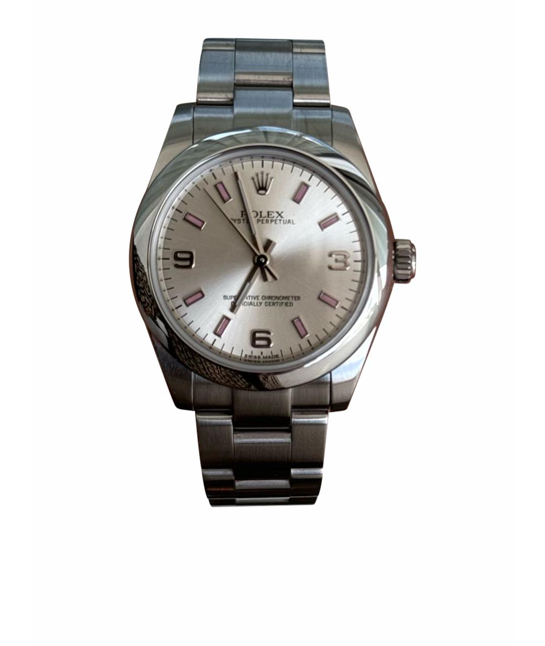 ROLEX Серебряные часы, фото 1