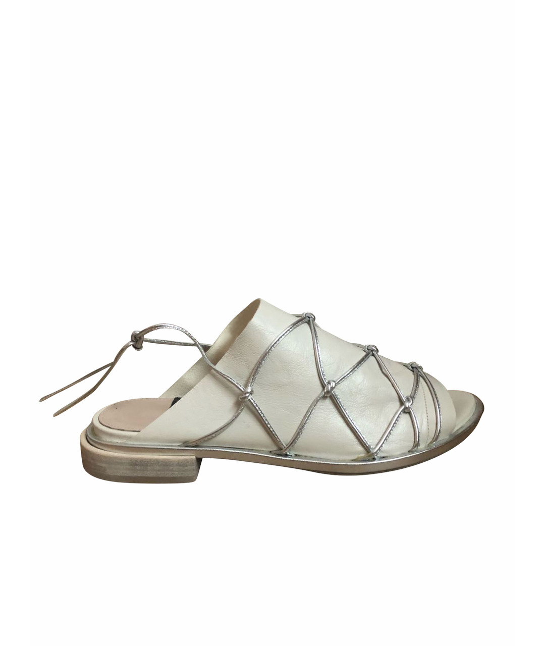 PREMIATA Белые кожаные сандалии, фото 1