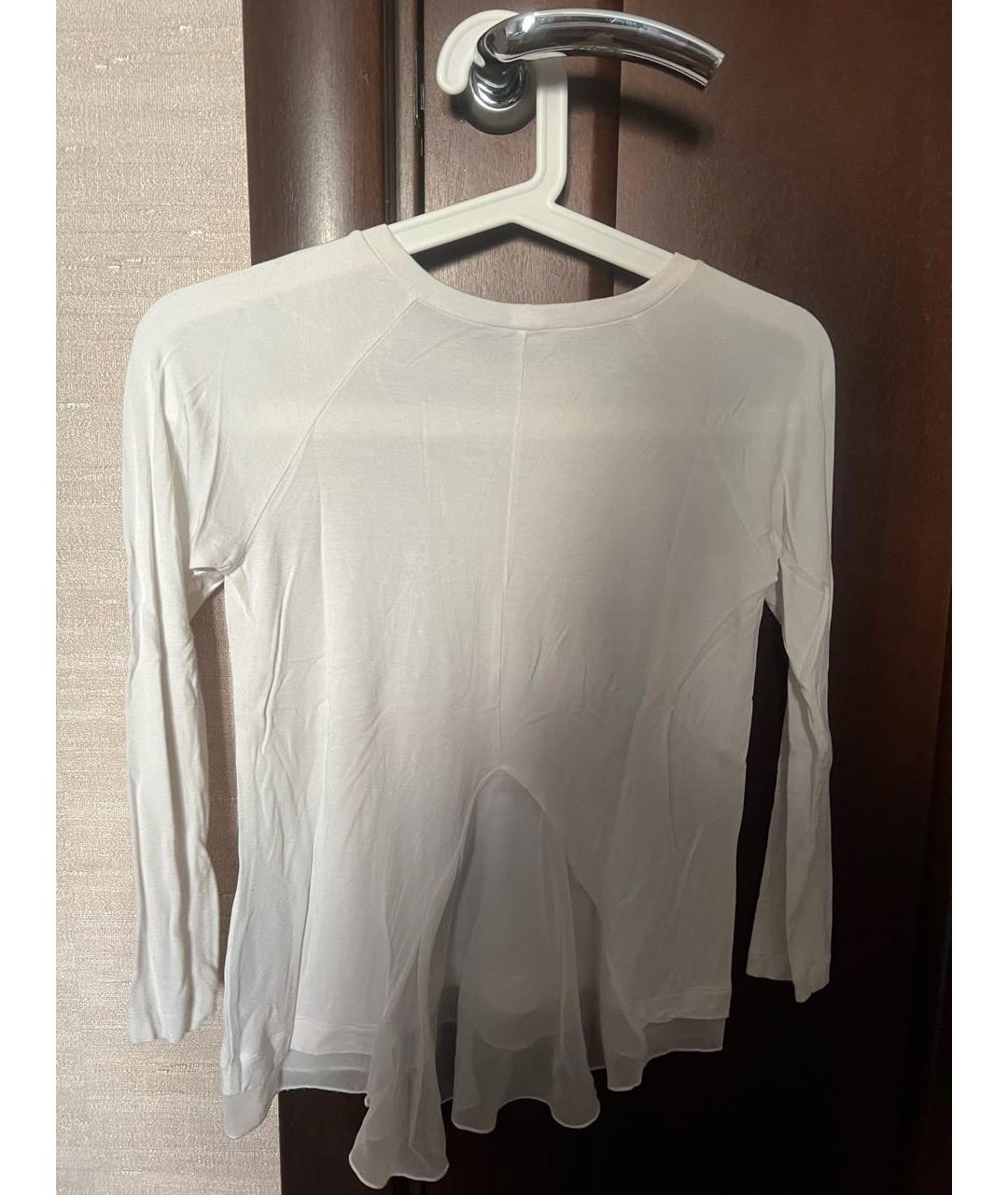 MONNALISA Белый вискозный детская футболка / топ, фото 2