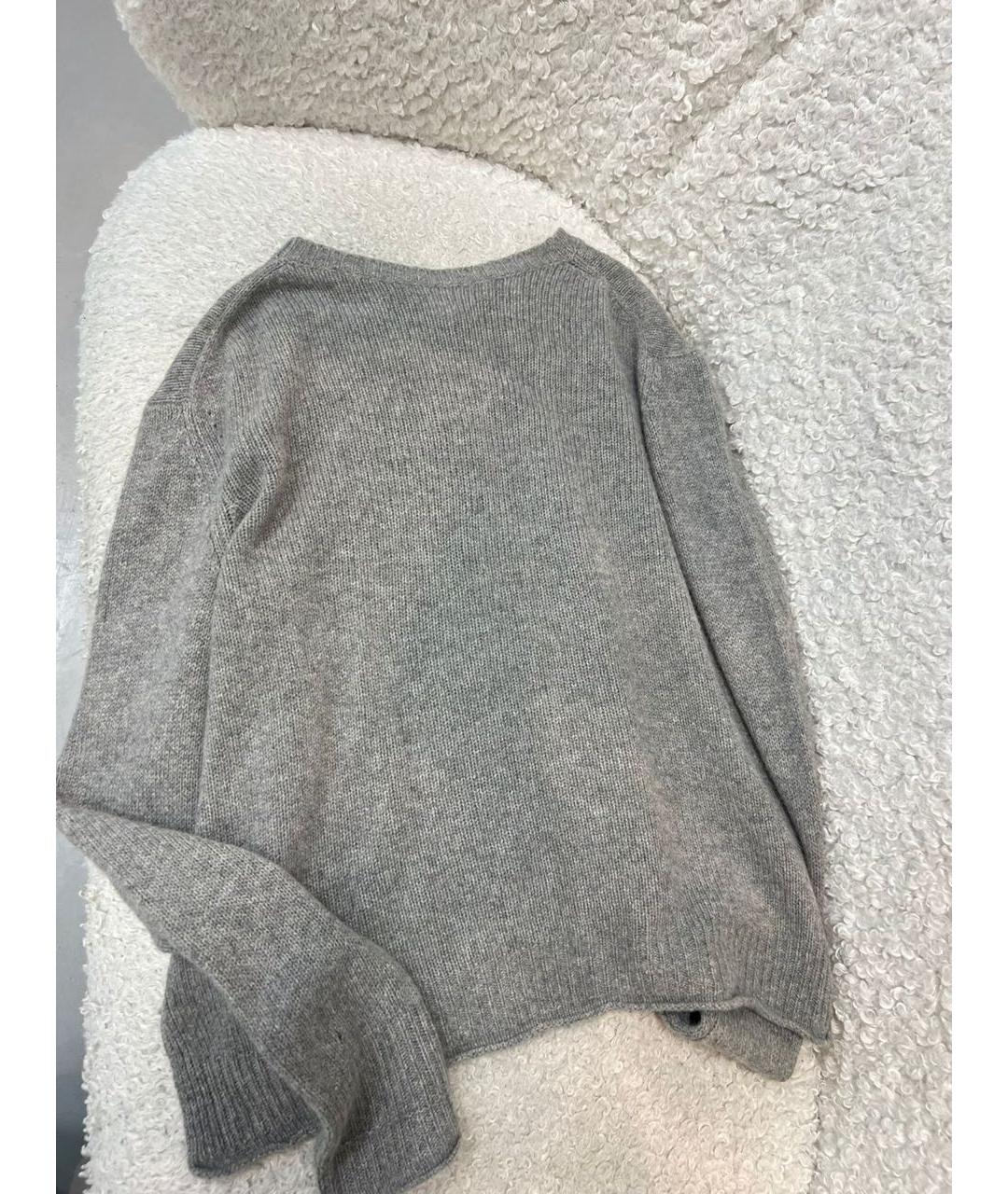 CELINE PRE-OWNED Серый кашемировый джемпер / свитер, фото 2