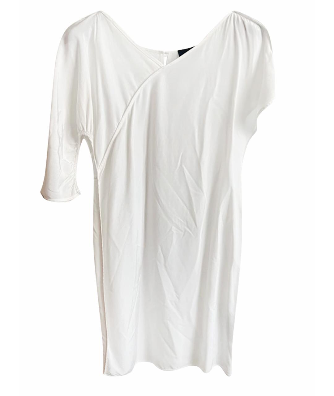 FENDI Белое вискозное повседневное платье, фото 1