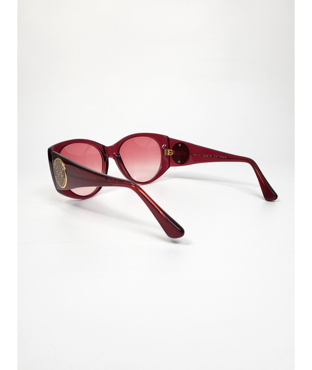 LOUIS VUITTON PRE-OWNED Розовые пластиковые солнцезащитные очки, фото 4