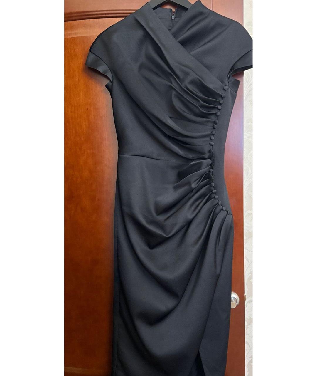 RASARIO Черное полиэстеровое вечернее платье, фото 3