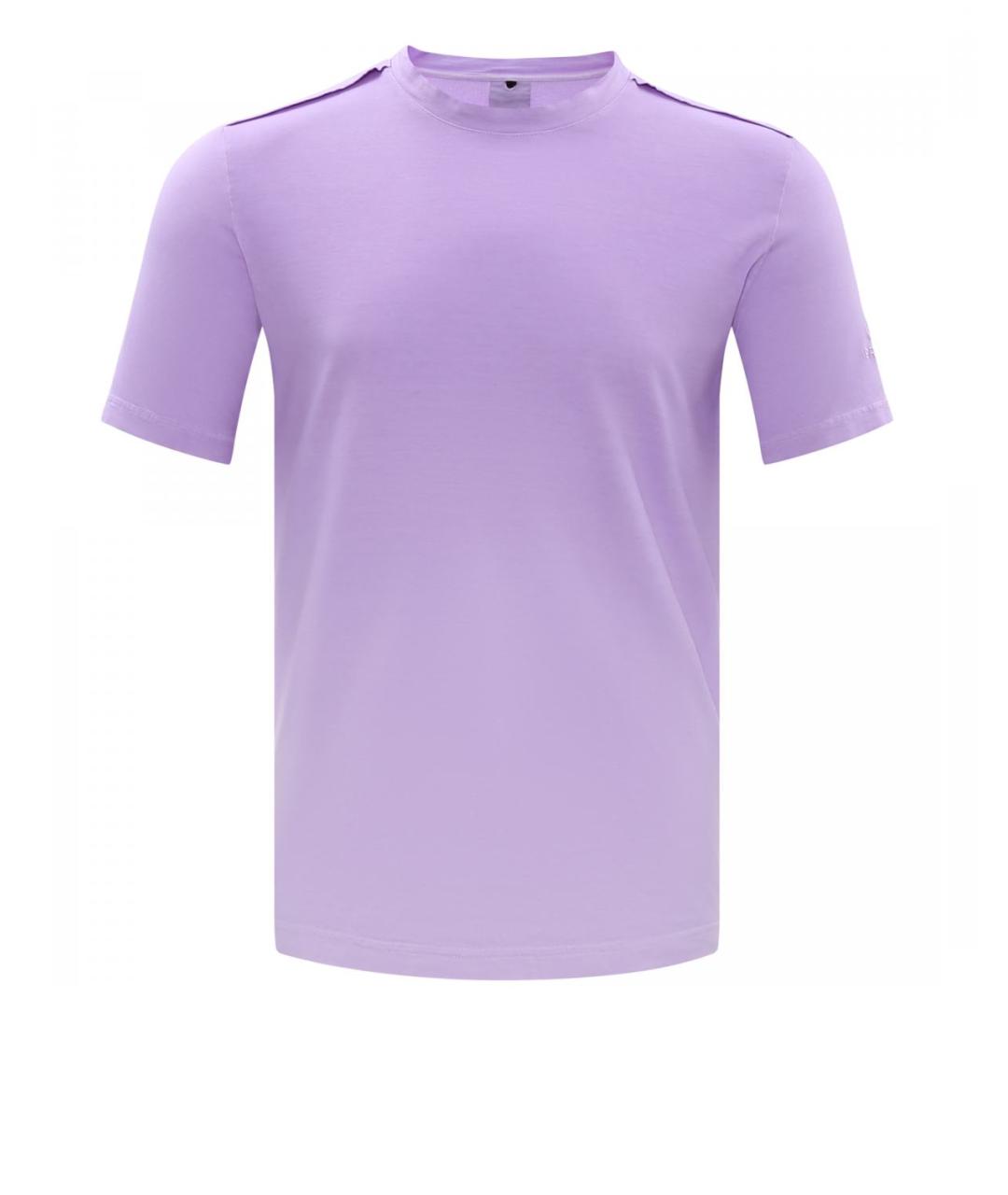 PREMIATA Фиолетовая хлопковая футболка, фото 1