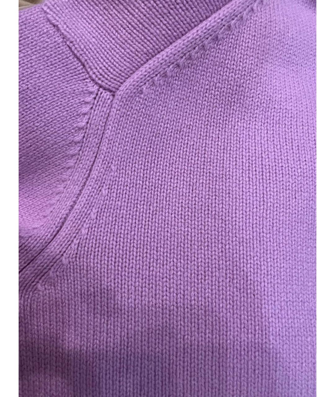 ADDICTED Фиолетовый кашемировый джемпер / свитер, фото 5