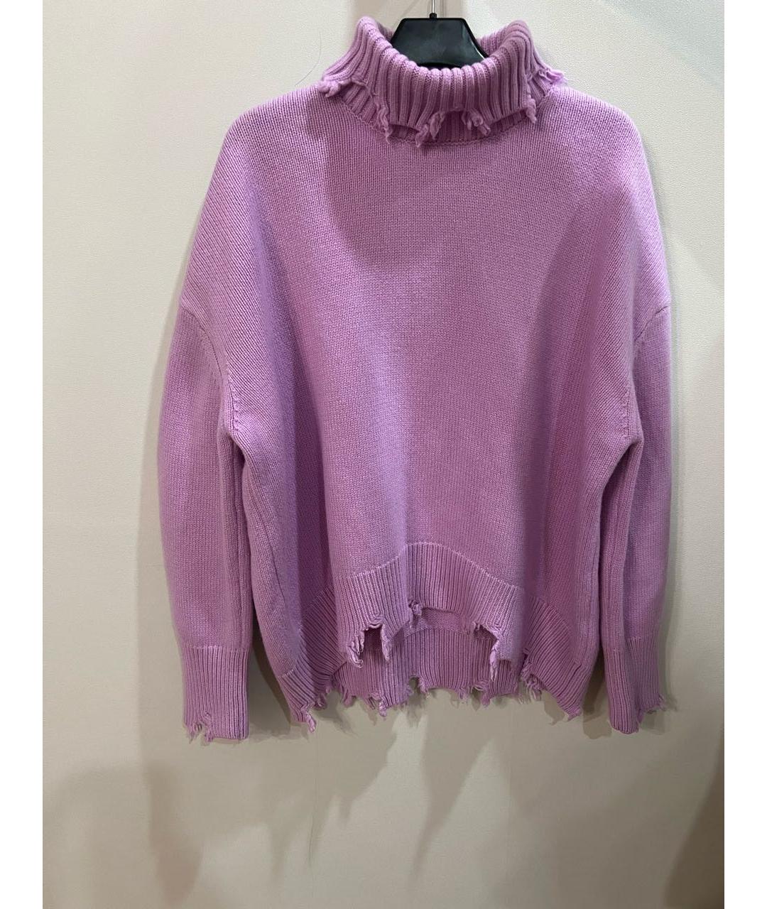 ADDICTED Фиолетовый кашемировый джемпер / свитер, фото 6