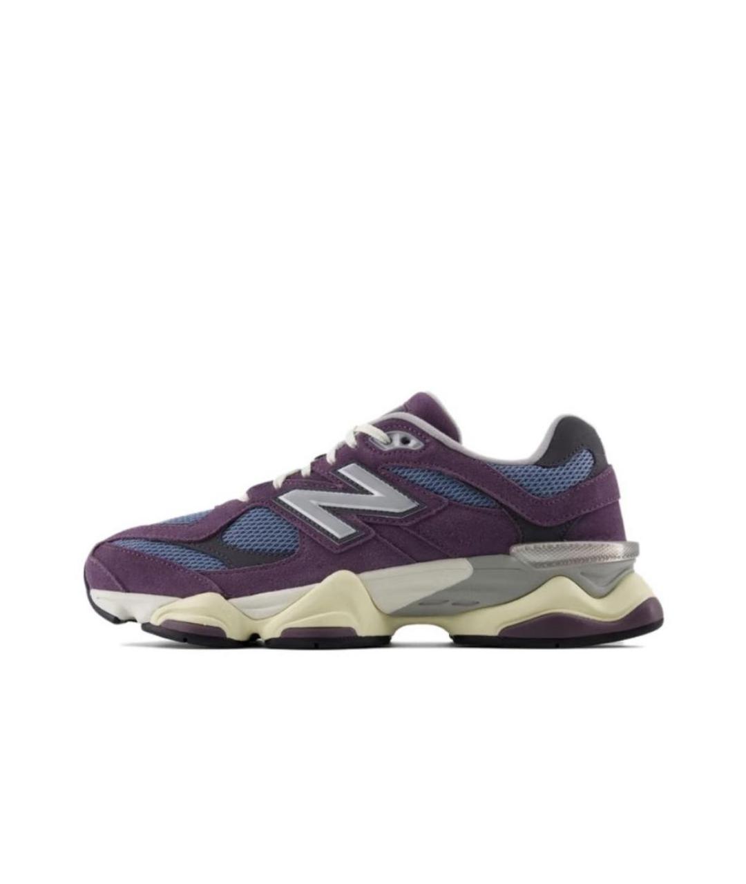 NEW BALANCE Фиолетовые замшевые кроссовки, фото 3