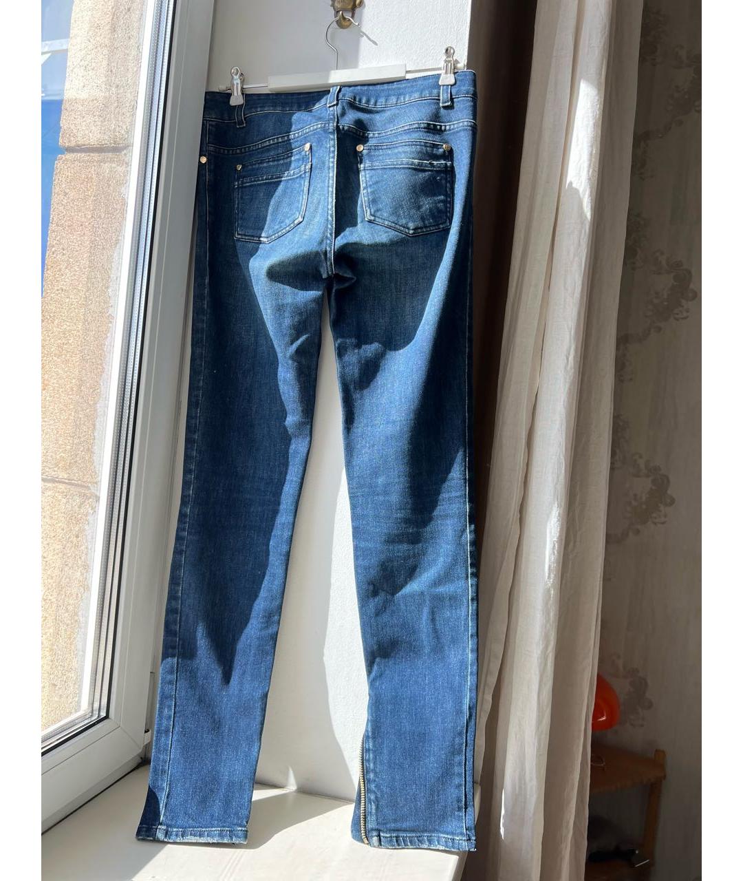 MARC JACOBS Синие хлопковые джинсы слим, фото 2