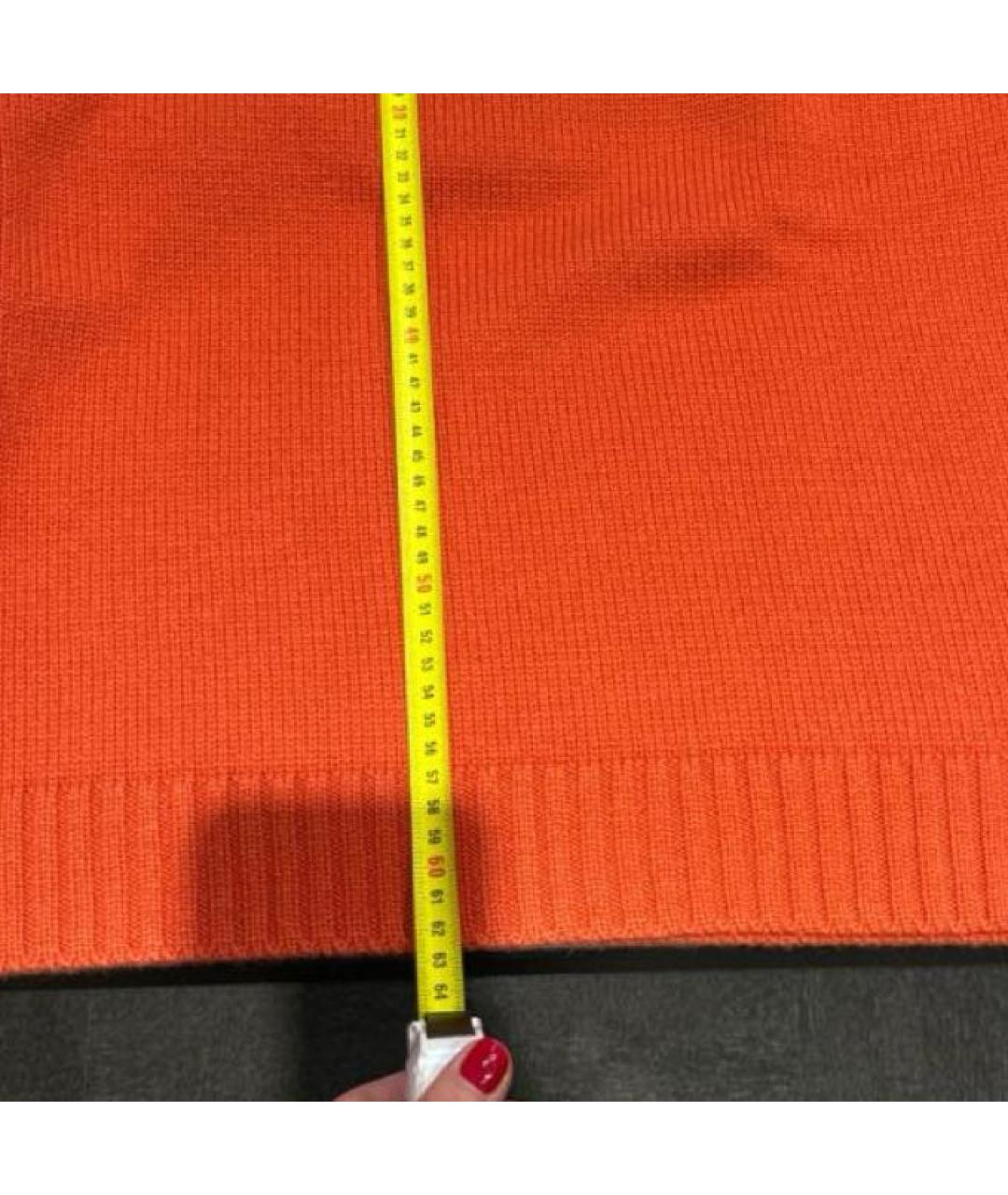 LORO PIANA Красный кашемировый джемпер / свитер, фото 6
