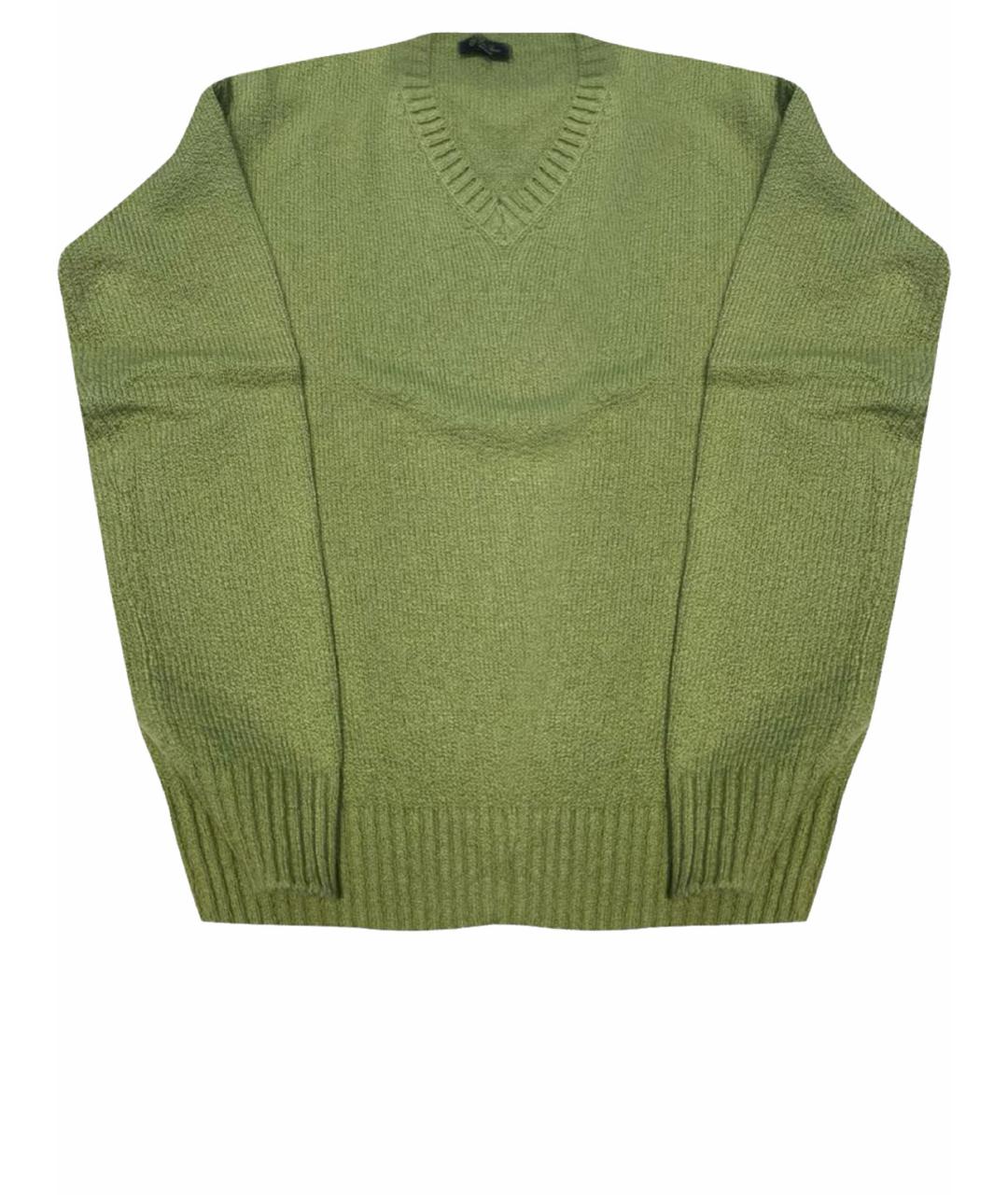 LORO PIANA Зеленый джемпер / свитер, фото 1