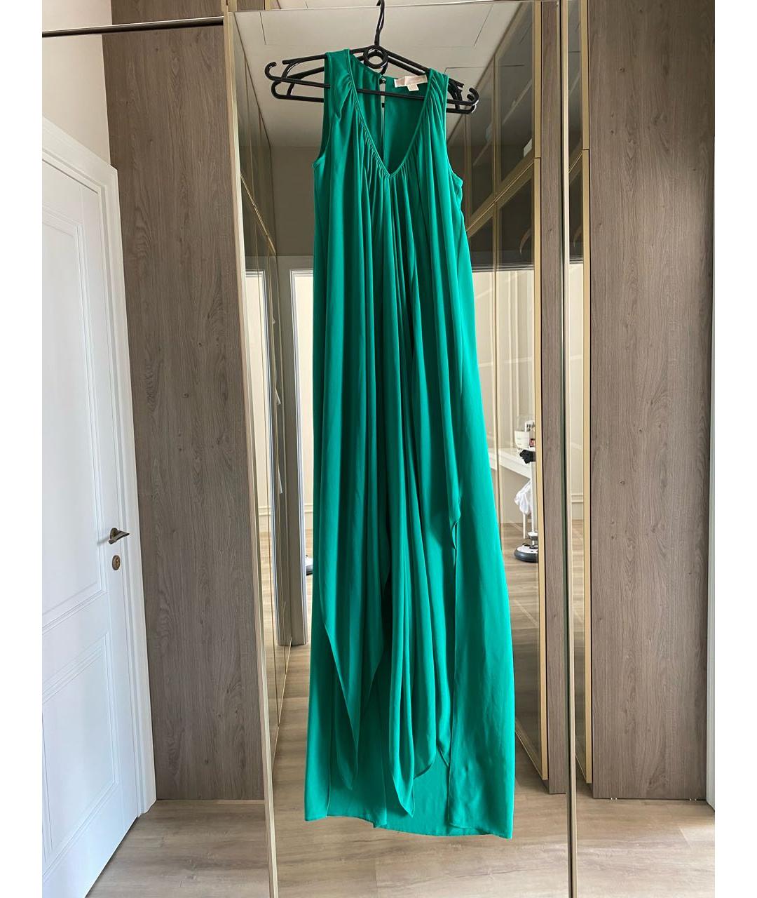 MICHAEL MICHAEL KORS Зеленые синтетическое вечернее платье, фото 5