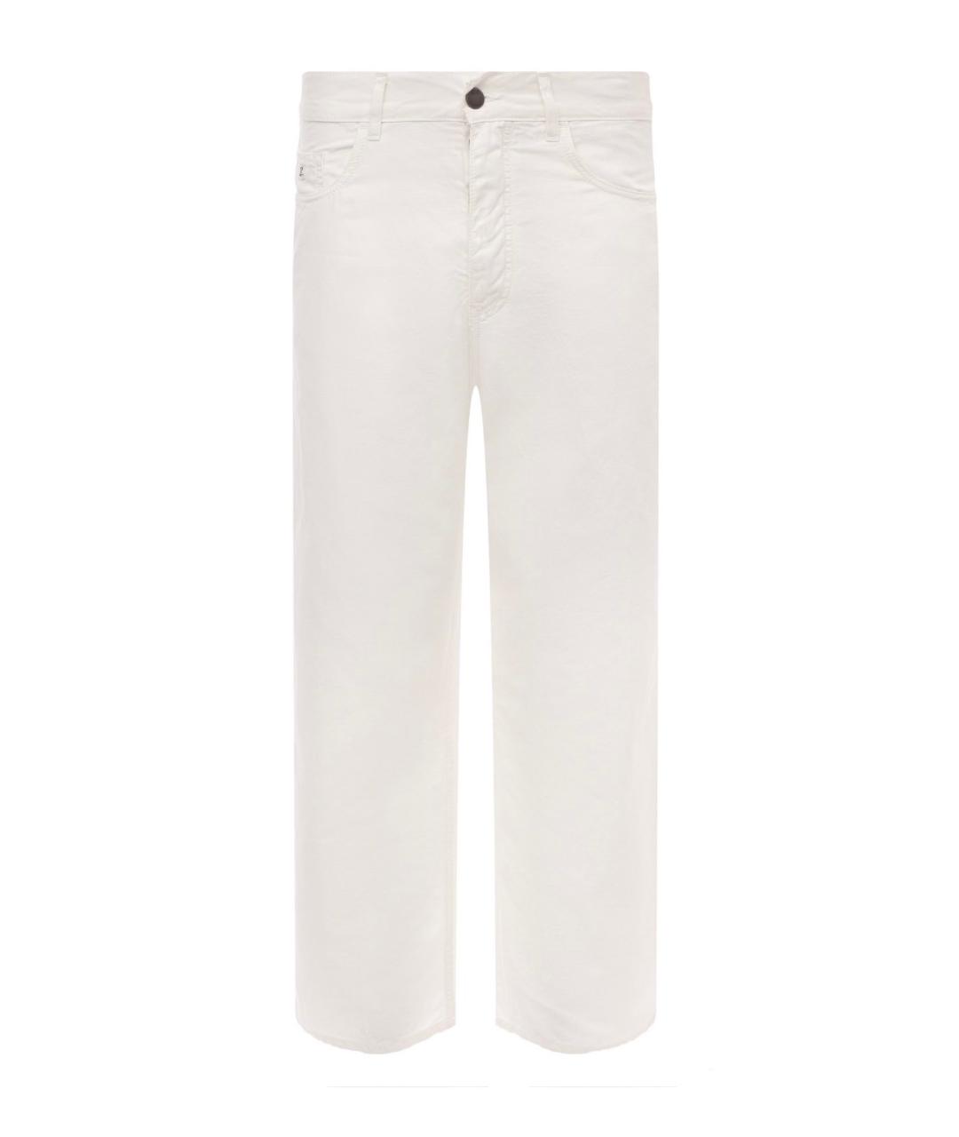 CP COMPANY Белые льняные повседневные брюки, фото 1
