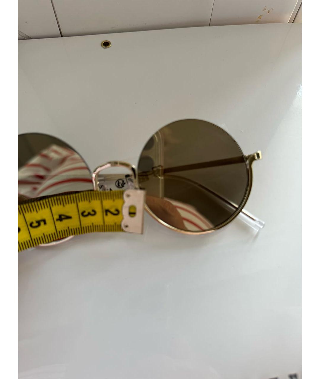 EMPORIO ARMANI Металлические солнцезащитные очки, фото 8