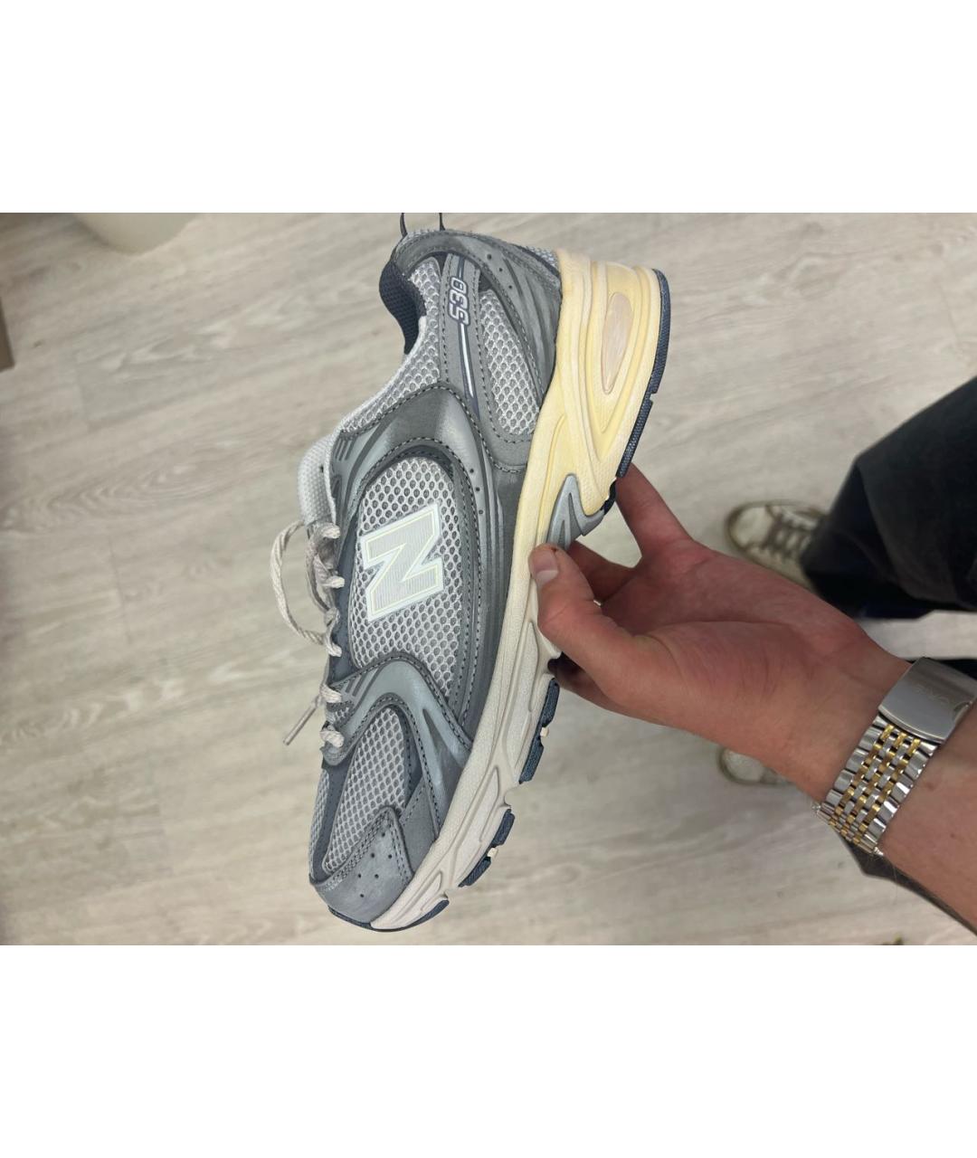 NEW BALANCE Серые кроссовки, фото 3