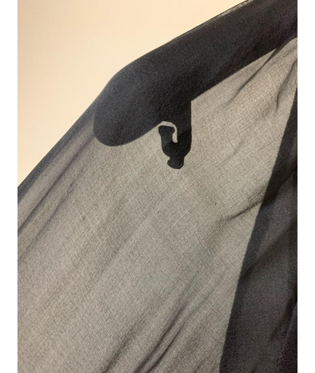 AZZARO Черная шелковая блузы, фото 7