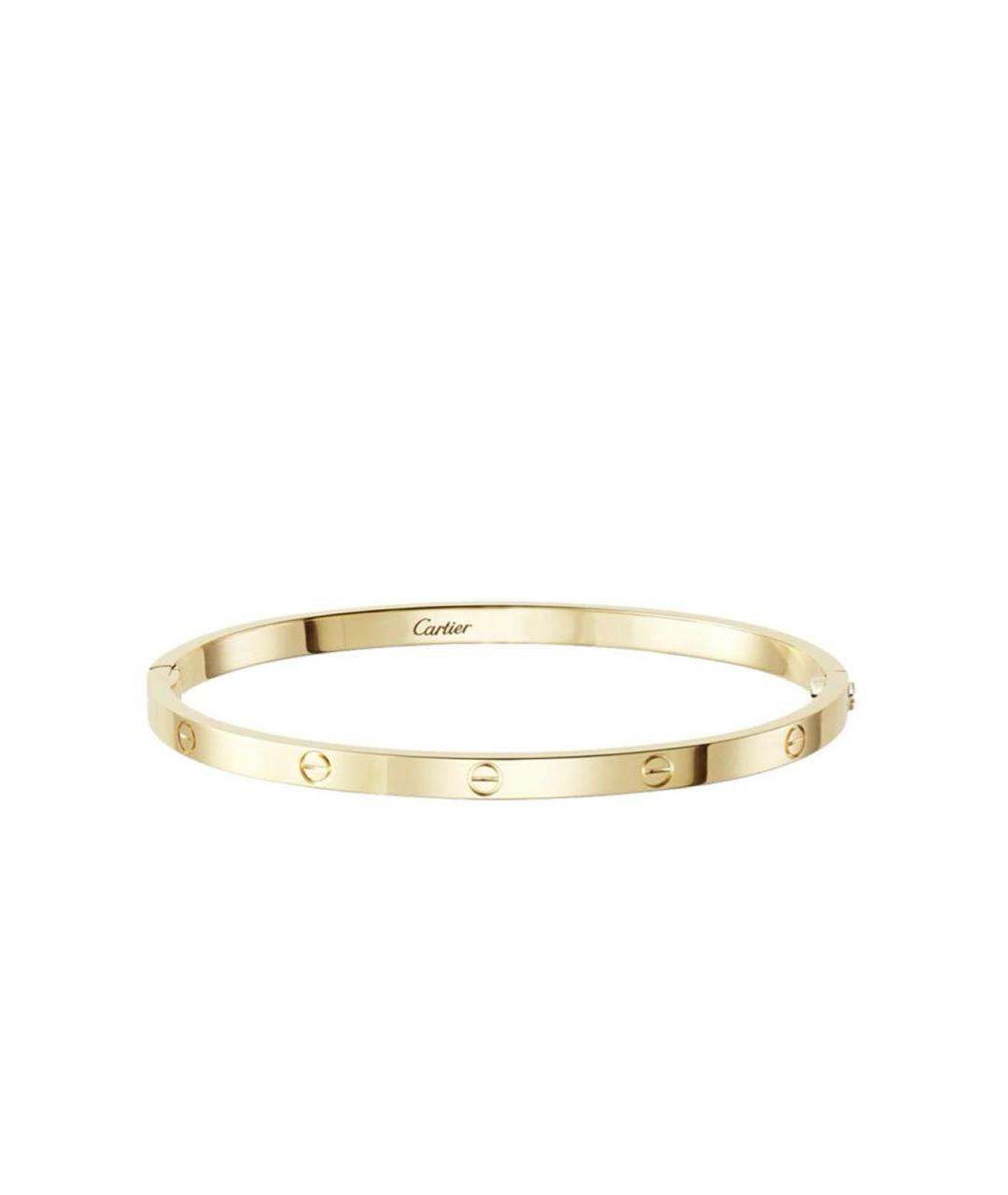 CARTIER Золотой браслет из желтого золота, фото 1