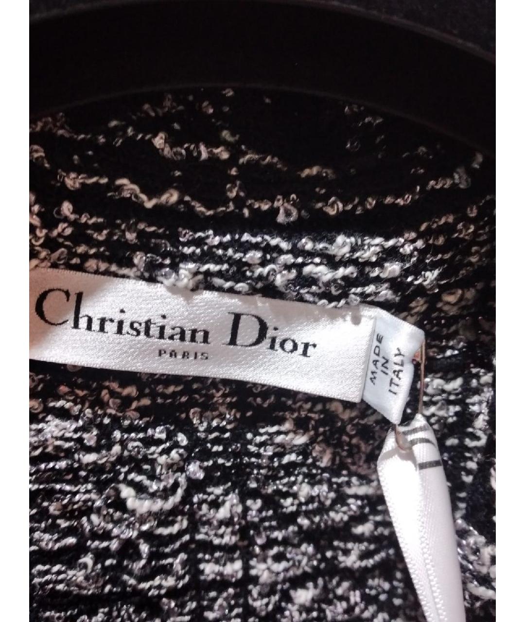 CHRISTIAN DIOR PRE-OWNED Черный хлопковый жакет/пиджак, фото 7