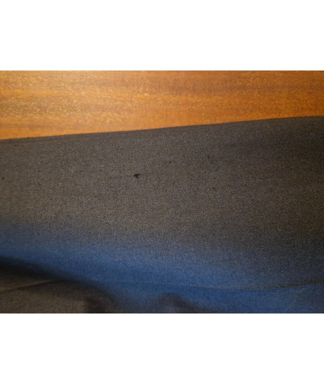 MICHAEL MICHAEL KORS Черные шерстяные брюки широкие, фото 7