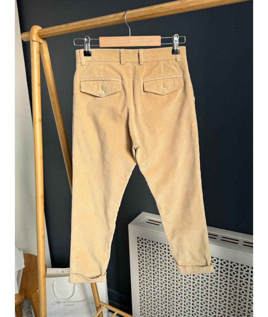 ELEVENTY Бежевые брюки и шорты, фото 2