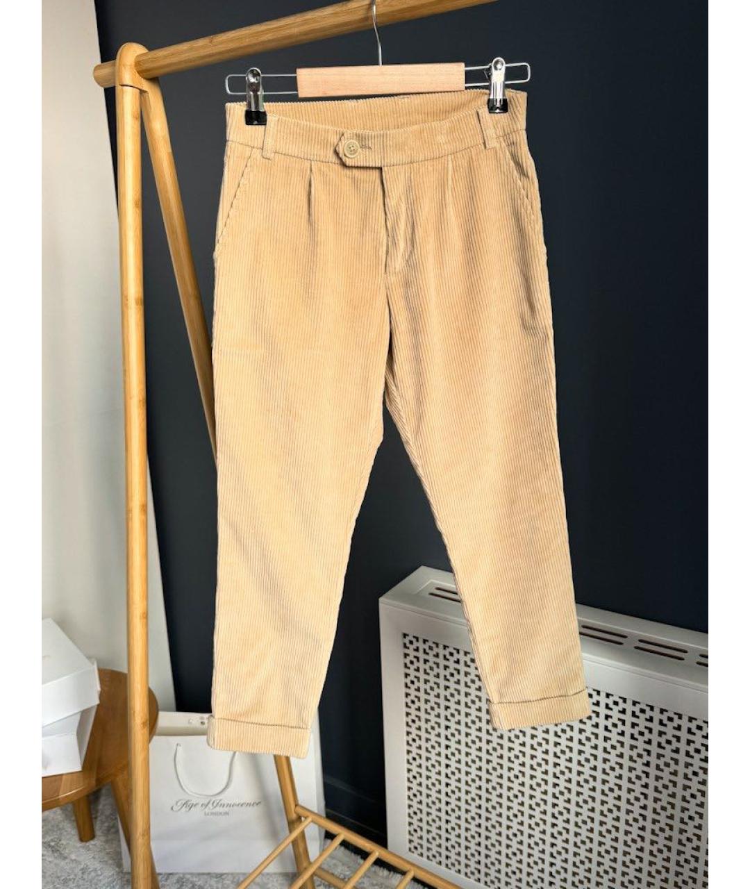 ELEVENTY Бежевые брюки и шорты, фото 5