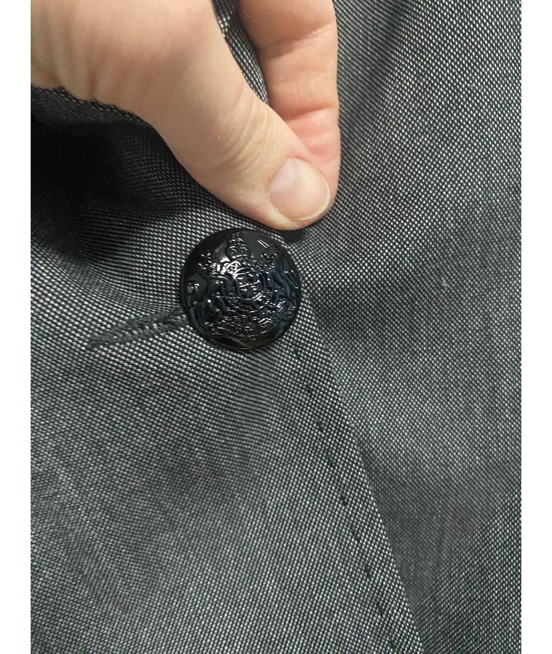 123 Серый вискозный жакет/пиджак, фото 3
