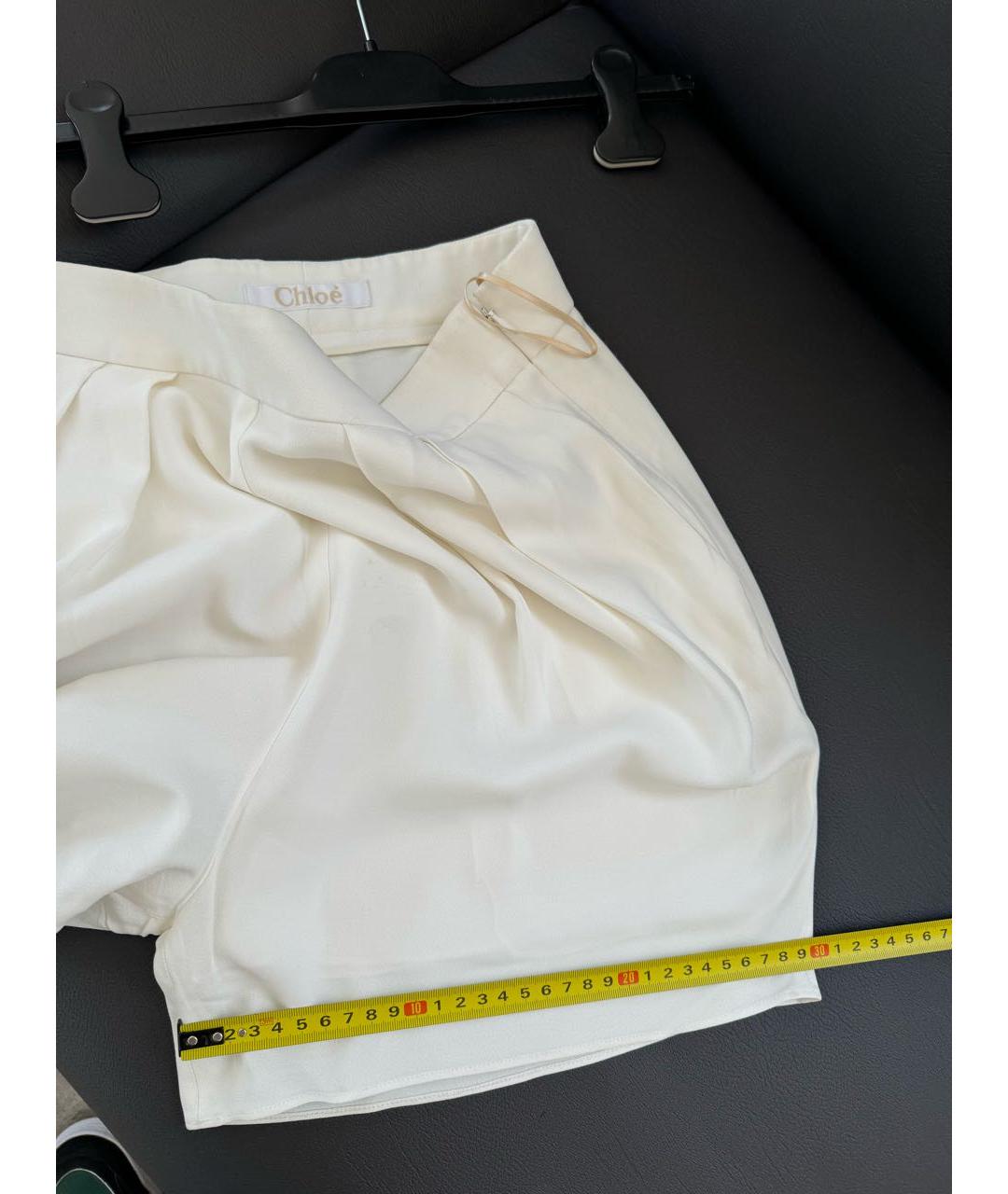 CHLOE Белые шорты, фото 4