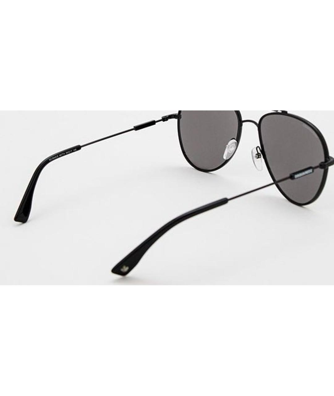 DSQUARED2 Черные металлические солнцезащитные очки, фото 2