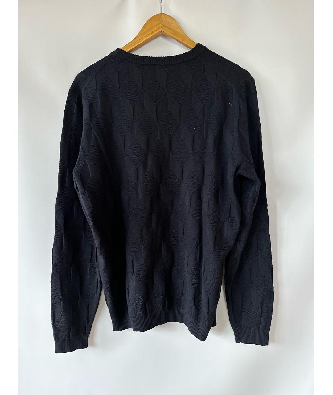 HUGO BOSS Темно-синий вискозный джемпер / свитер, фото 2