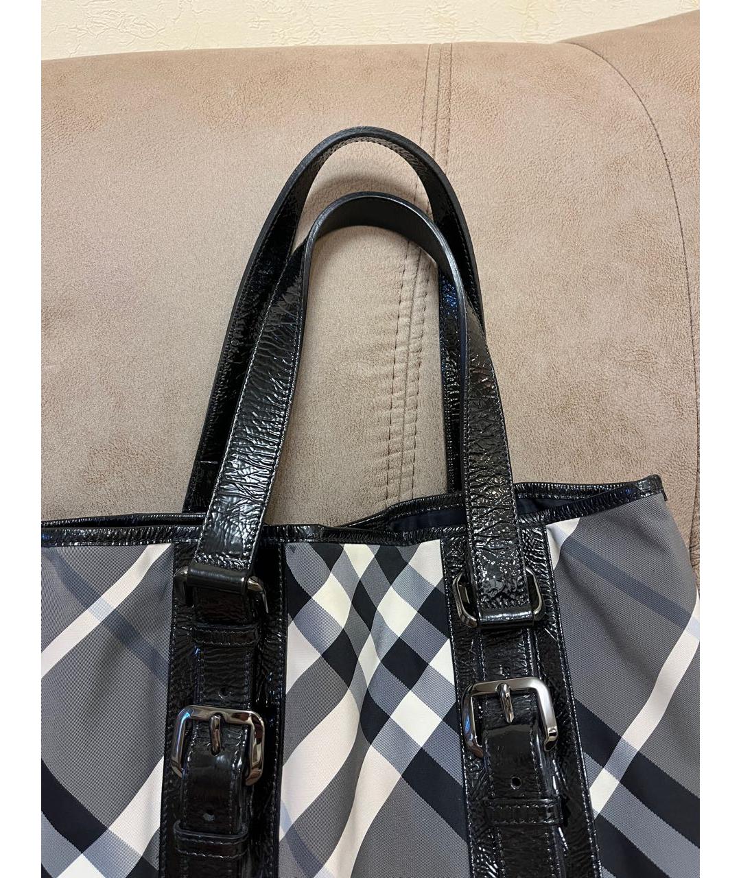 BURBERRY Черная сумка через плечо, фото 5